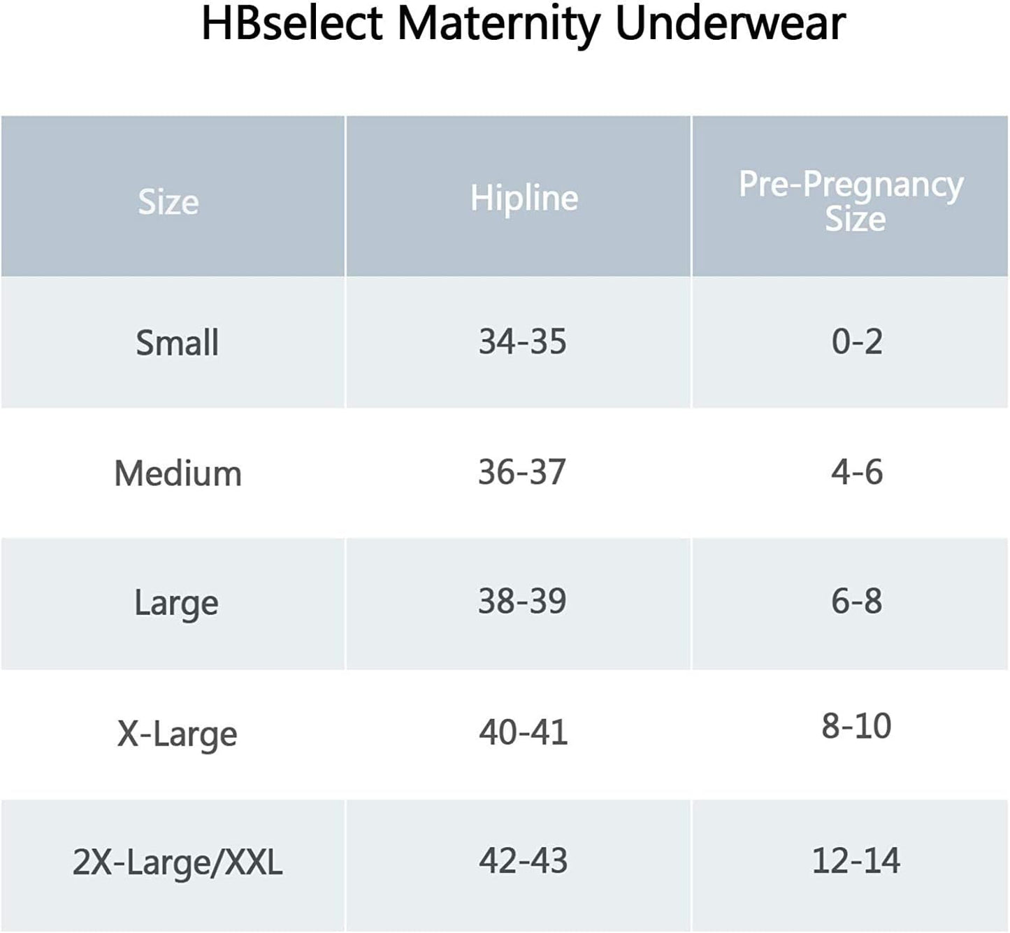 Hbselect 6 Bragas Embarazadas Algodon U Forma Braguitas Para Premamá Cintura Bajo Bragas Maternidad