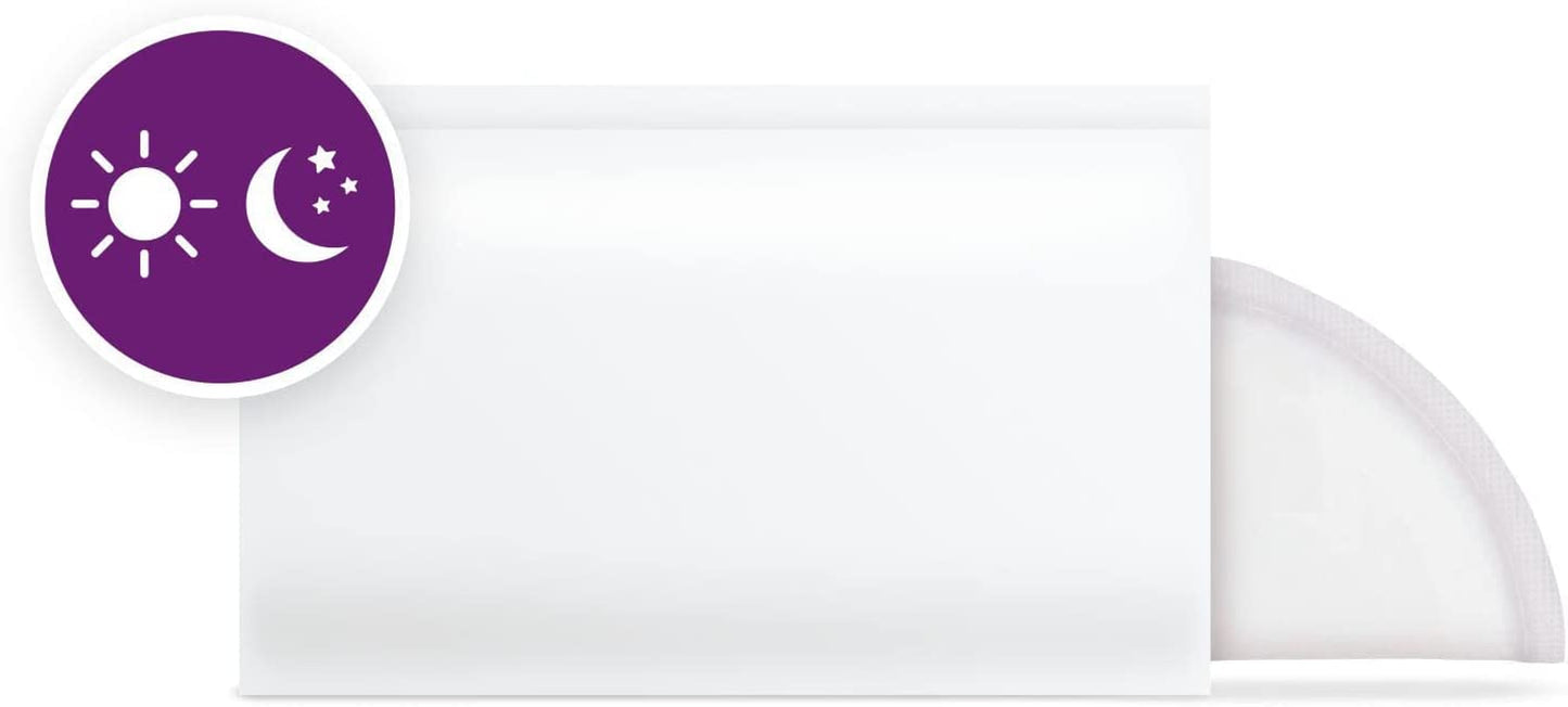 Philips SCF254/61 - Discos Absorbentes De Lactancia Desechables, Pack De 60 Discos Absorbentes Para Usar De Día O De Noche, Blanco