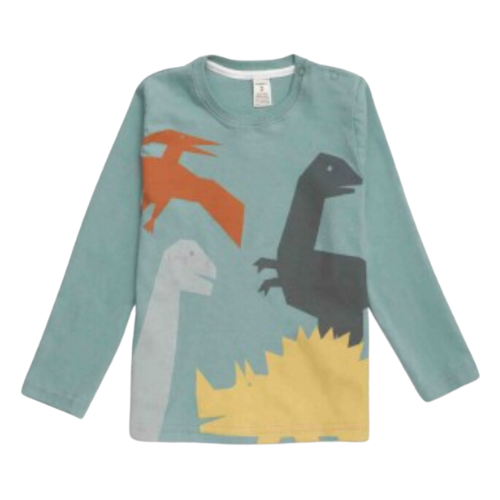 Camiseta de bebé dinosaurios