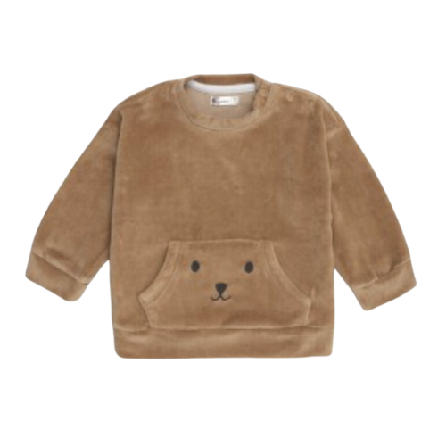 Sudadera de bebé con diseño de osito